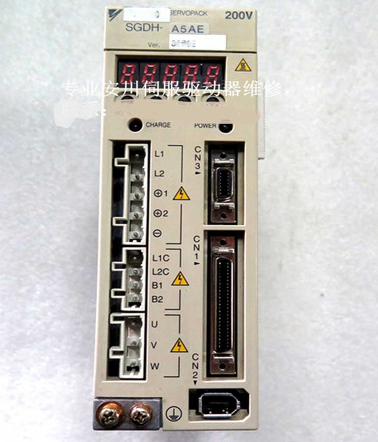 山東  煙臺(tái)SGDH-A5AE安川伺服驅(qū)動(dòng)器維修 安川伺服器上電無顯示 過流 缺相